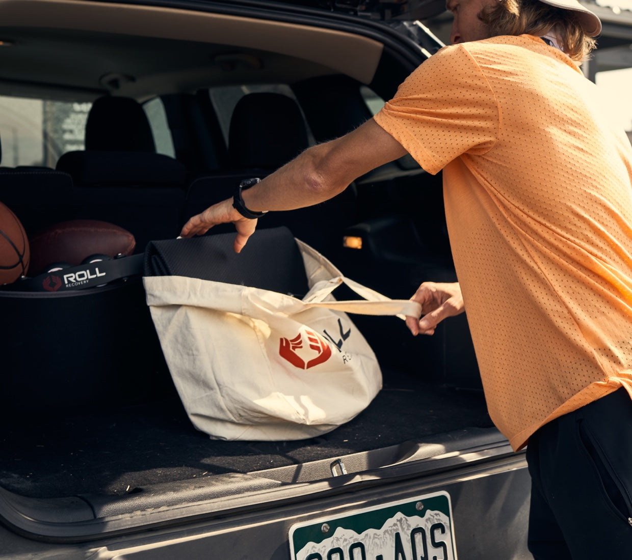 3 -ROLL Recovery &#8211; ROLL Canvas Bag &#8211; Tan &#8211; Matt Hensley